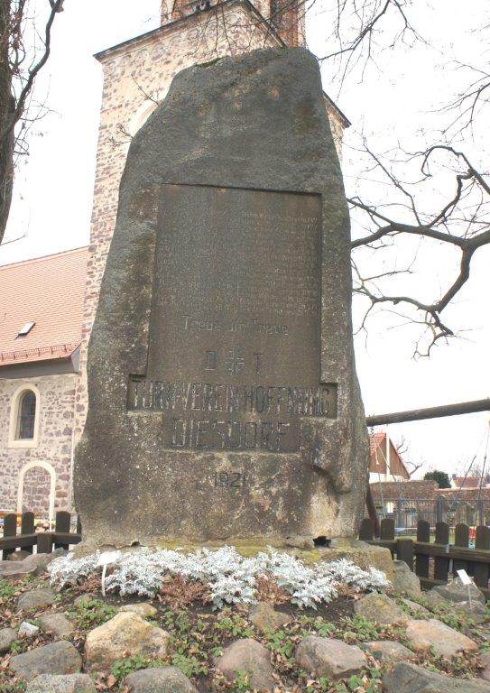 Denkmal Magdeburg- Diesdorf Turnverein